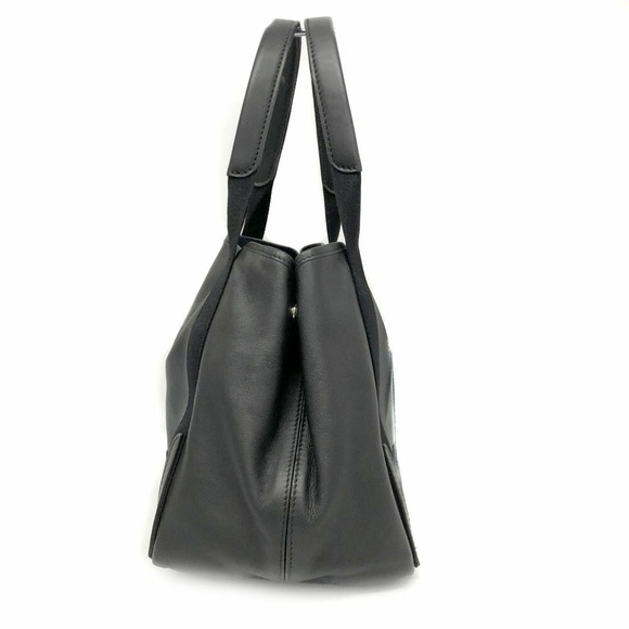 Balenciaga Black Tote S Hippo Blue Bag Leather - Picture 1 of 14